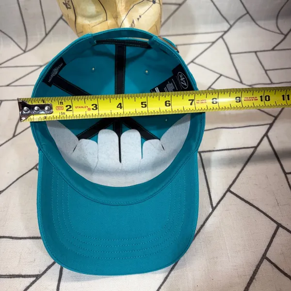 '47 Brand‎ Mariachis Baseball Hat Womens OS Teal Blue Sugar Skull Adjustable Cap - Image 8