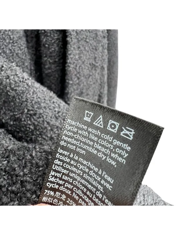 Barefoot Dreams Cozychic Lite Knit Open Front Cardigan Charcoal Black Size Small - Image 9
