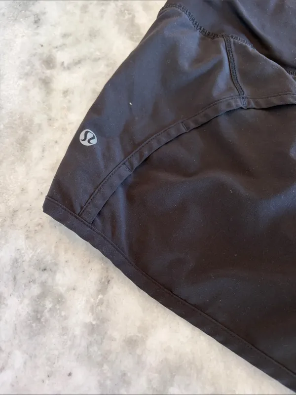 lululemon athletica Black Women's Athletic Shorts - Image 4