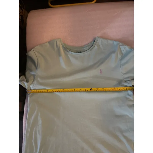 Polo by Ralph Lauren Green Logo T-Shirt M Casual Preppy Minimalist Normcore Twee - Image 7