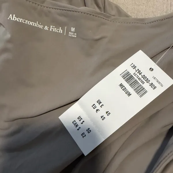 abercrombie taupe bodysuit shirt - Image 3