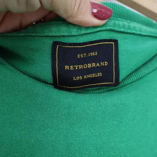 Retrobrand T-Shirt Women S FP Movement Basketball Green Graphic Made in USA EX - Image 3