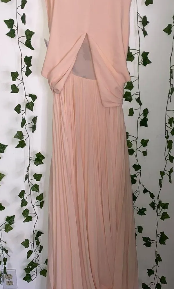 new size 4 womans light pink Fame and partners formal dress - Image 5