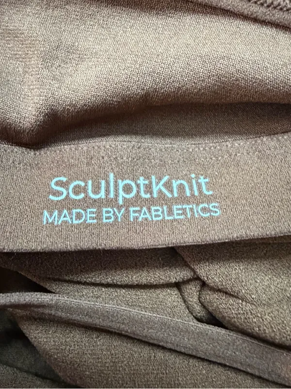 Fabletics SculptKnit / Luxe360 brown sculpting shapewear romper 🤎 - Image 6