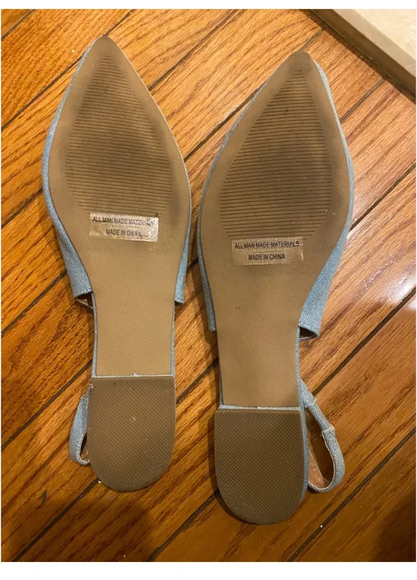 DV by Dolce Vita Denim Slingback Flats - Image 2