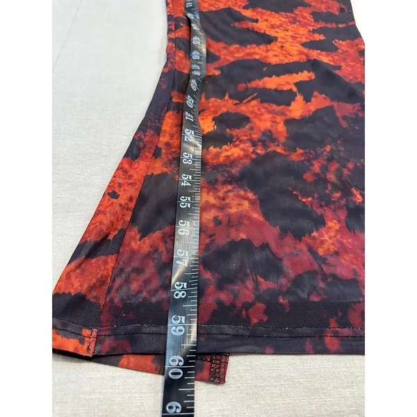 NWOT MURCI | LEAENA Deep Scoop Maxi Dress Mesh in‎ Hot Leopard | Women's Size 2 - Image 7