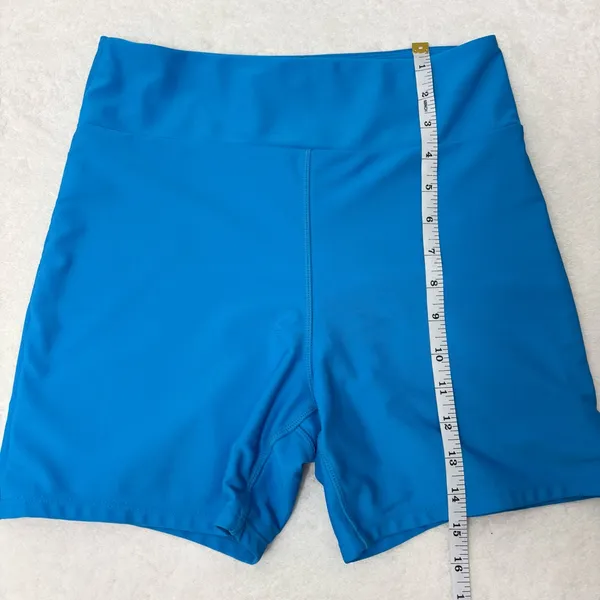Athletic Bike Tennis Golf‎ Blue Women's Shorts Size M - Image 4