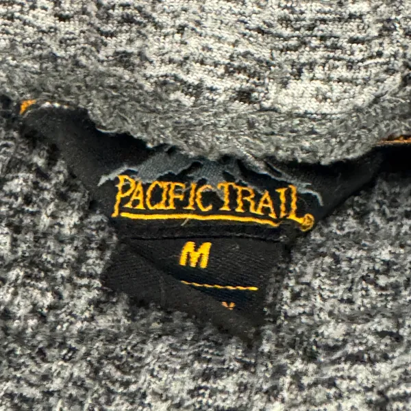 Pacific Trail Womens Gray Space Dye Athletic Shorts Size M Drawstring Pockets - Image 5