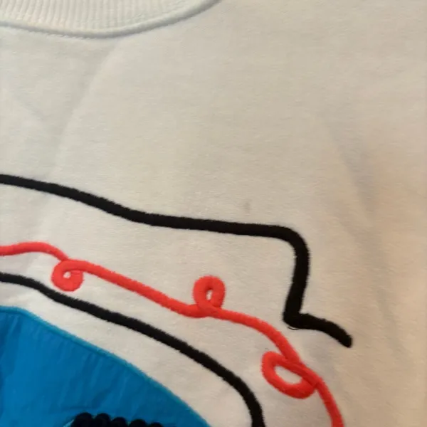 Zara White‎ Sweatshirt Size Small - Image 5