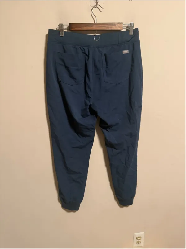 FIGS Scrubs Set Catarina & Zamora Jogger in Dark Harbour Blue- Size Medium Large - Image 3