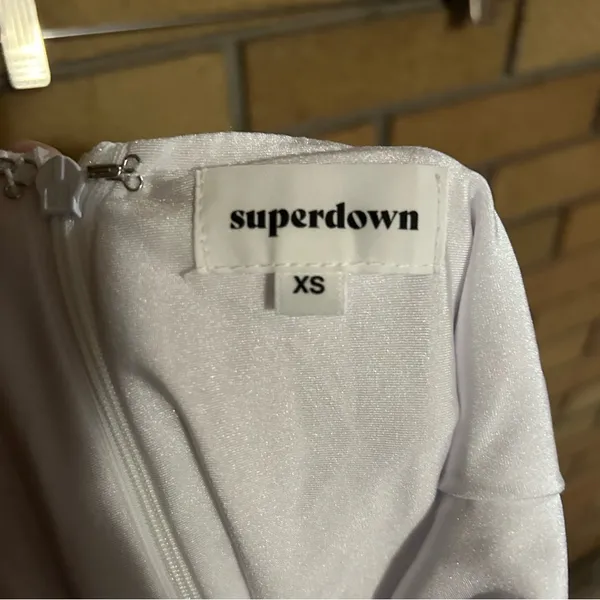 NWT Superdown Revolve Kiki Strappy Mini Dress in White Size XS - Image 7