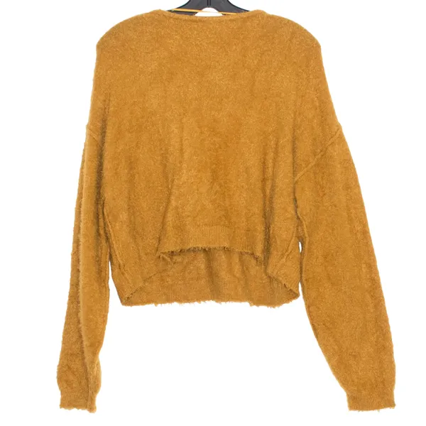 Free People Sweater Princess Fuzzy Oversize Y2K Cottage Dark Academia Cozy Small - Image 2