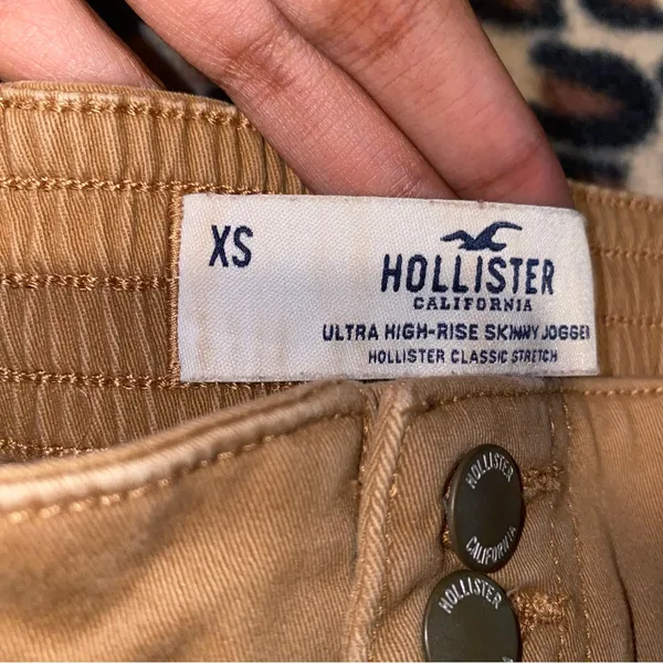 hollister ultra high rise cargo skinny jogger pants - Image 7