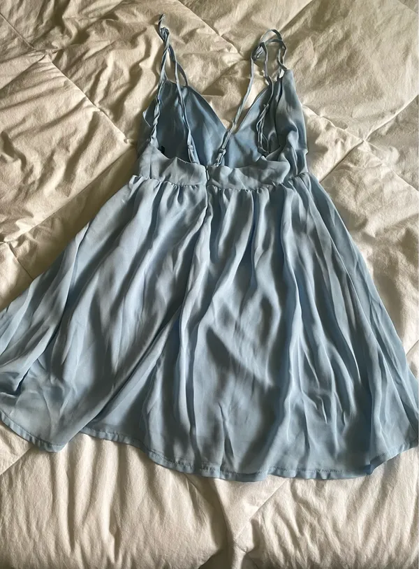 Boohoo Light Blue Dress - Image 2