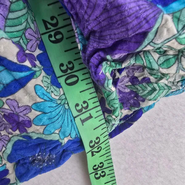 Show Me Your Mumu Floral Print Tiered Mini‎ Dress Long Sleeve Boho Size Small - Image 10