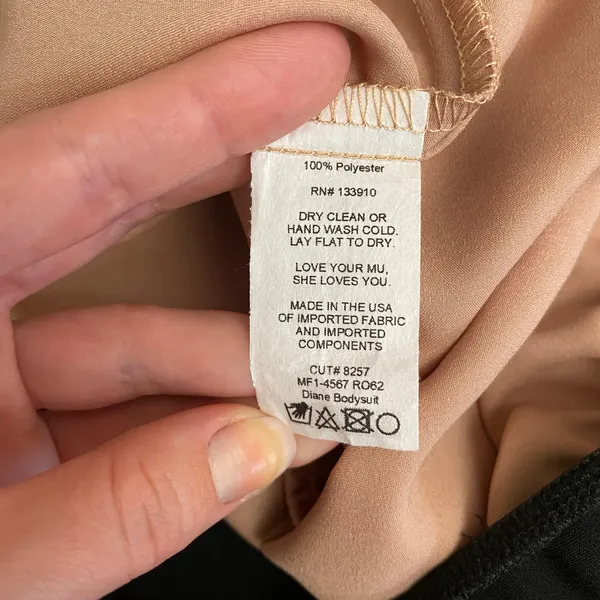 Show Me Your Mumu Diane Bodysuit In Rose‎ Gold Luxe Satin Womens Size XS - Image 8