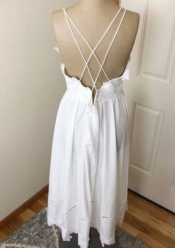 Boutique 💕White Boho Dress💕 - Image 3