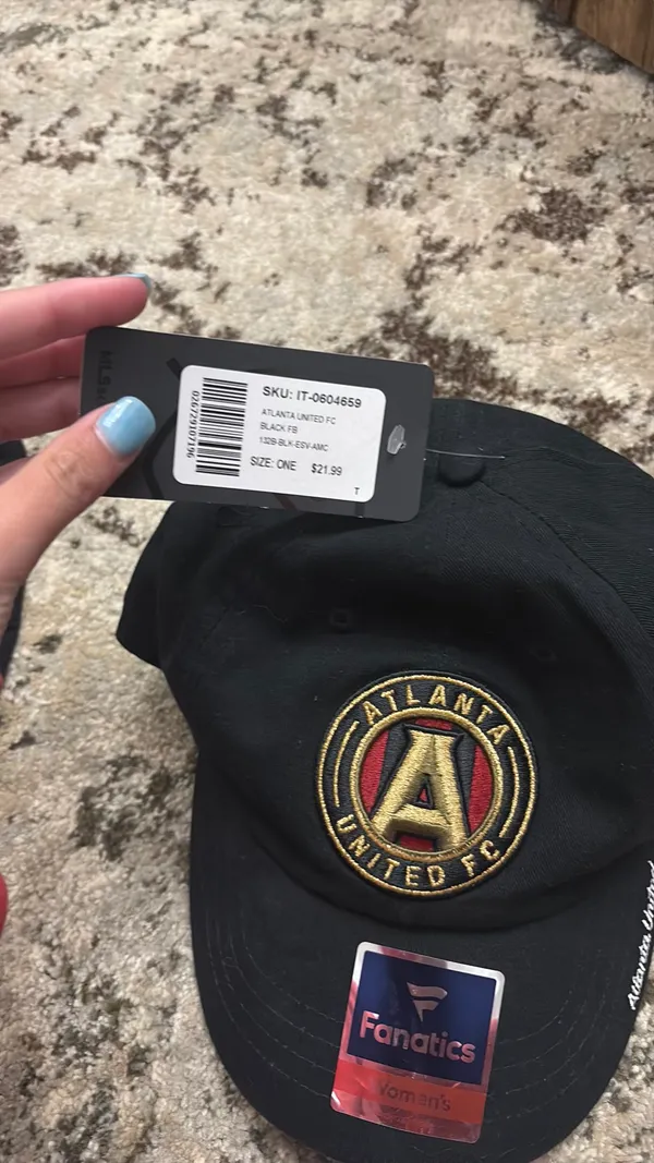 Atlanta United Hat Black - Image 3