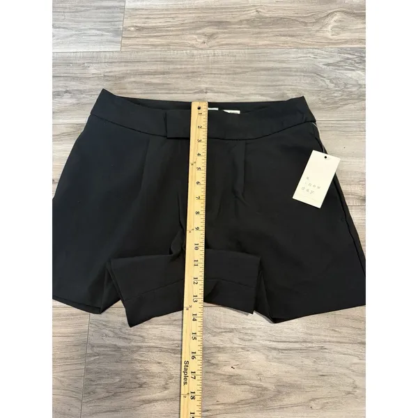 A New Day Women’s Shorts 8 Black Stretch High Rise Dress Shorts NWT - Image 5