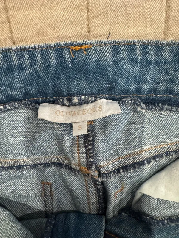 Olivaceous Jean Skirt - Image 3