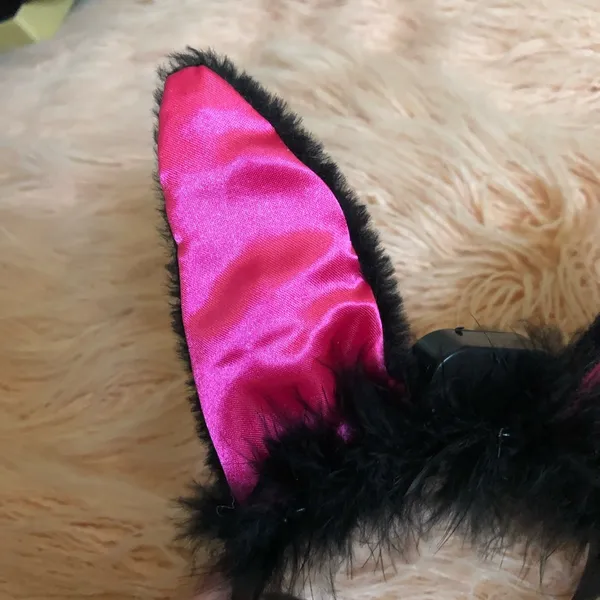 Halloween Light Up Cat Ears Pink - Image 6