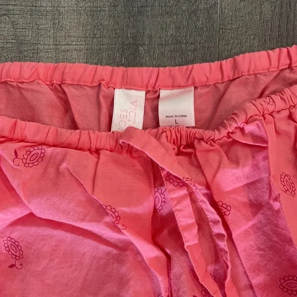 Victoria's Secret Coral & Pink Summer Pajama Set - Image 7