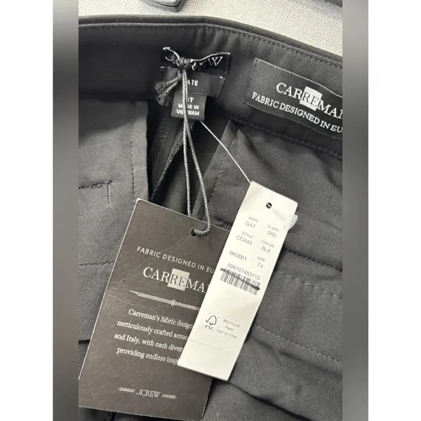J.Crew Tall Kate straight-leg pant in four-season stretch 4-Tall - Image 5