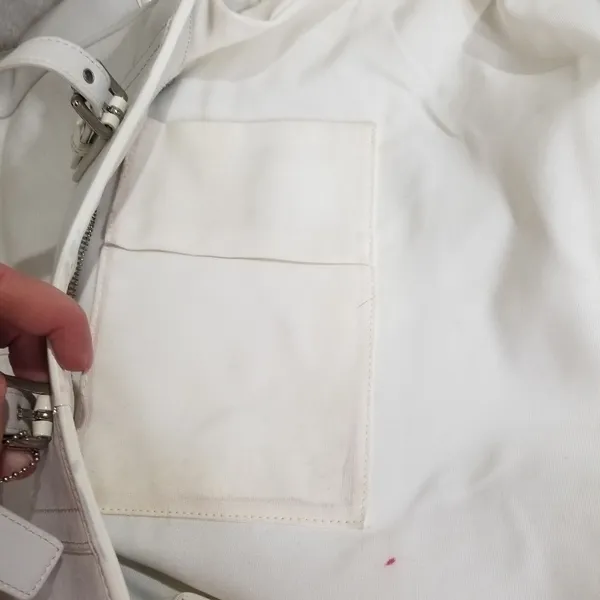 Coach White Leather Legacy Tote - Image 3