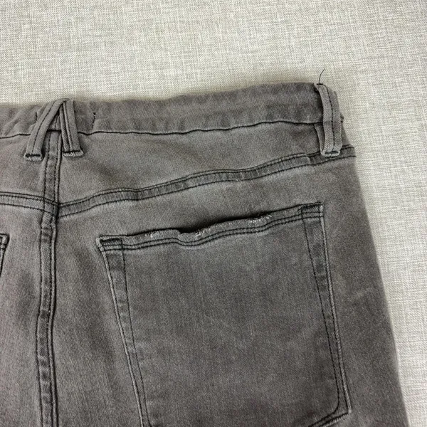 Good American Good Waist Jeans Womens 16 Gray Charcoal High Rise Skinny Stretch‎ - Image 13