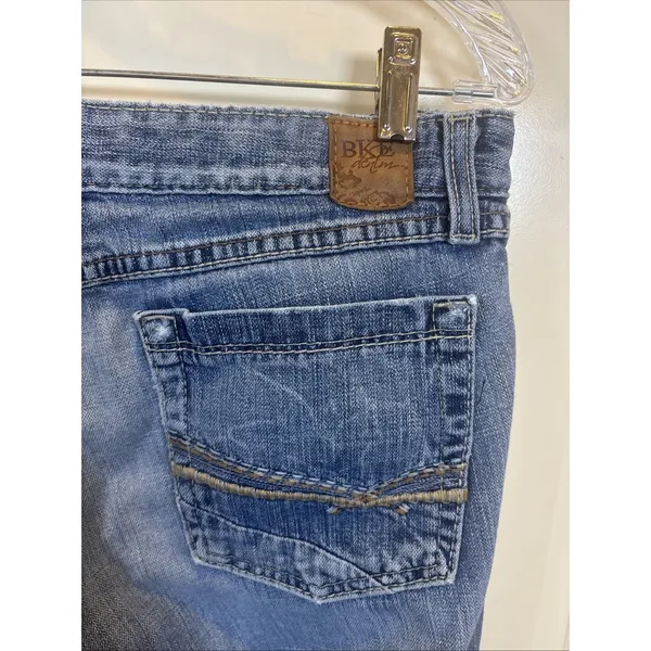 Buckle BKE Denim STAR 20 Boot Cut Women Jeans Size 31x37 1/2 Medium Wash - Image 4