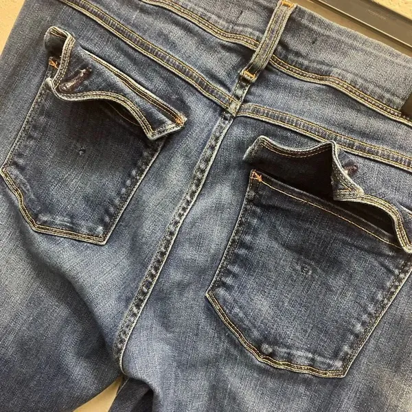 Hudson Beth Baby Bootcut Medium Wash Midrise Jeans Size 32 #428 - Image 6