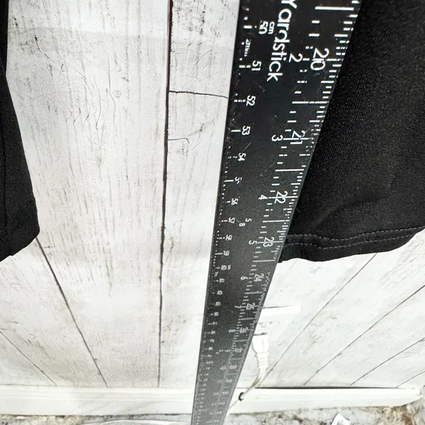 Anthropologie Pants Women Size Small Black Wide Leg Pull‎ On Trousers Pockets - Image 5