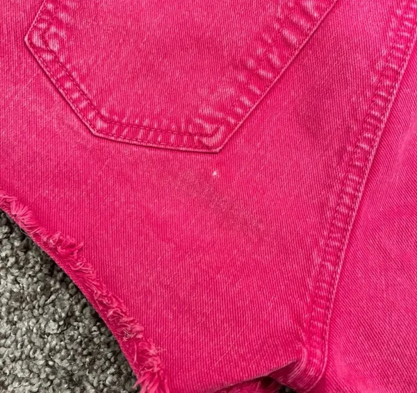 7 For All Mankind Hot Pink Jean Shorts - Image 3