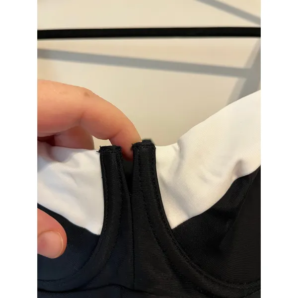 Quince Italian Underwire One-Piece Swimsuit size L NWT! - Image 3