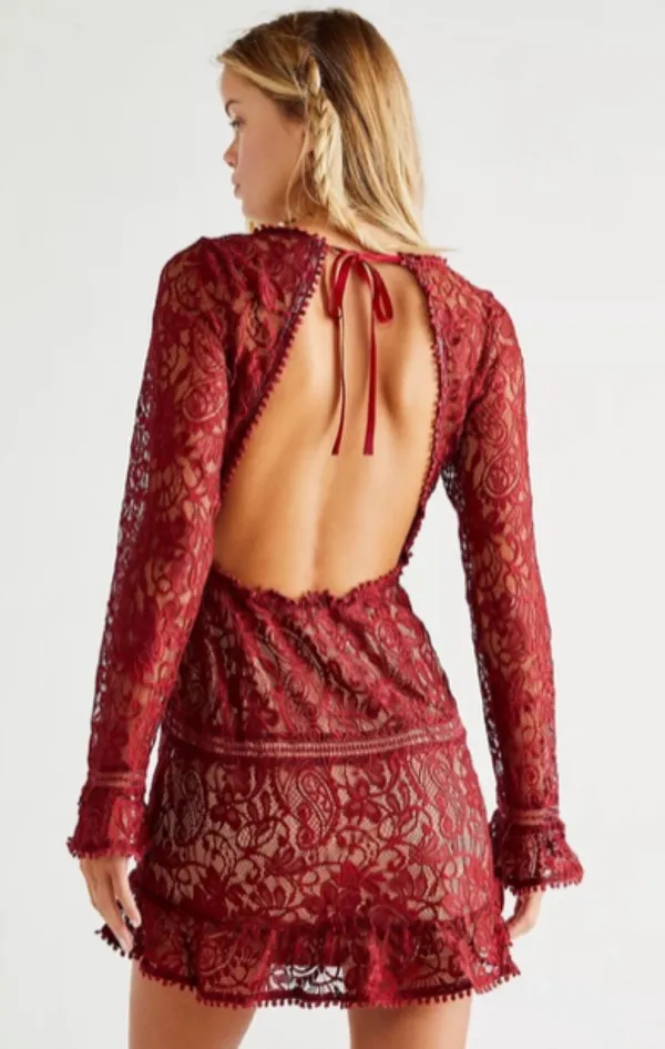 For Love & Lemons Free People x Emerie Mini Dress - Image 2
