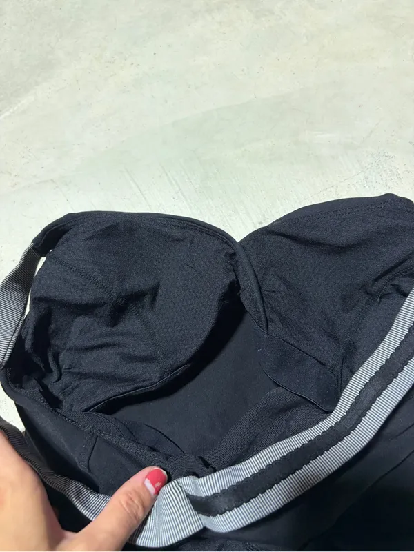 Lululemon Black Tank with built in bra - Image 6
