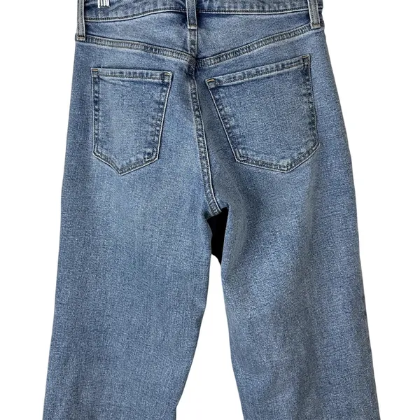 Old Navy OG LOOSE Secret-Smooth High Rise Denim High Waist Straight Leg Jeans - Image 7