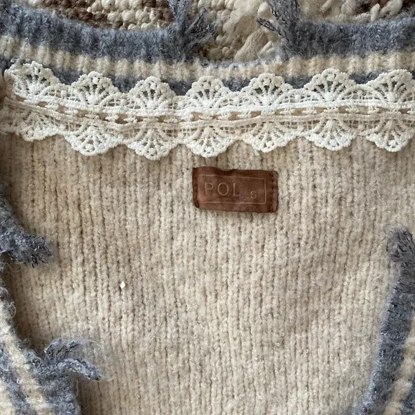Cozy thick POL cardigan - Image 2