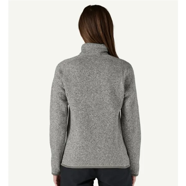 Patagonia Women's Better Sweater® 1/4-Zip Fleece in Color Birch White sz. S - Image 2