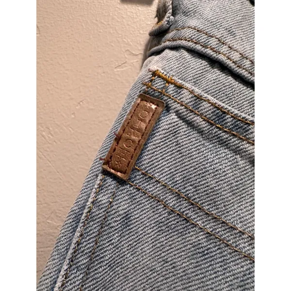 Vintage Cinch Denim Cut Off Distressed High Waist Shorts‎ Size 31 Western Jorts - Image 7