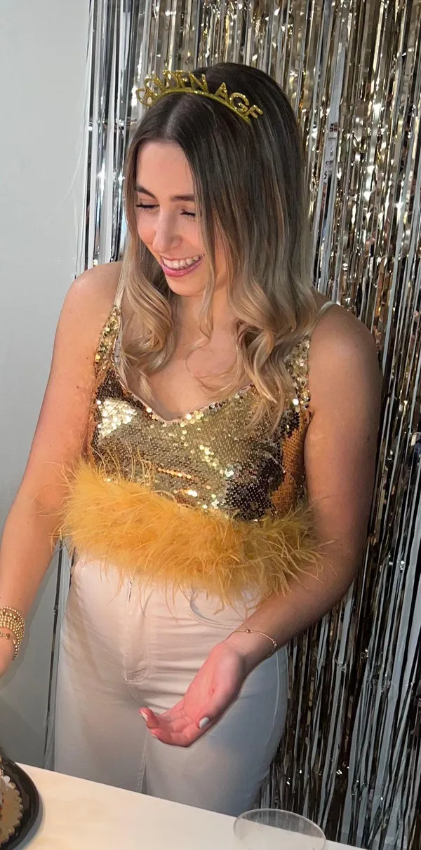 12th Tribe Crop Top - Image 2