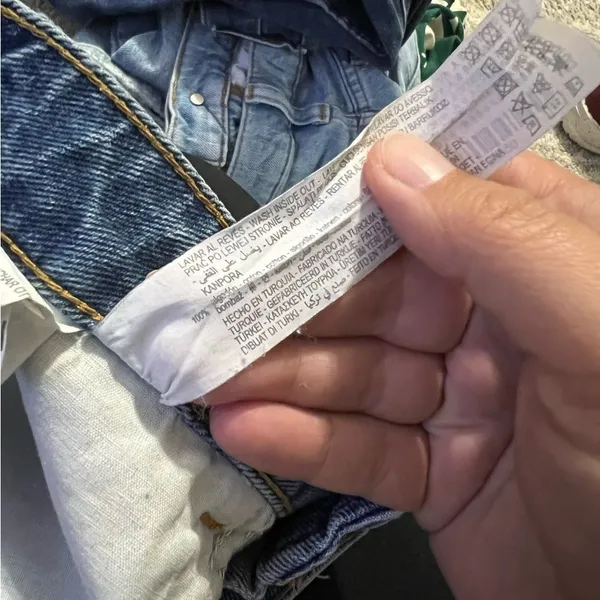 Zara‎ denim shorts 4 - Image 8