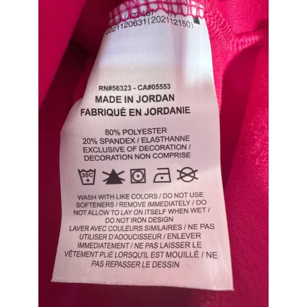 Nike Therma Fit half zip Long sleeved tip in Pink Sz‎ L - Image 7