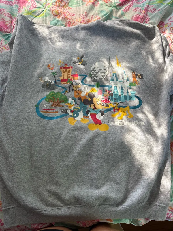 Disney World Zip-Up Hoodie - Image 2