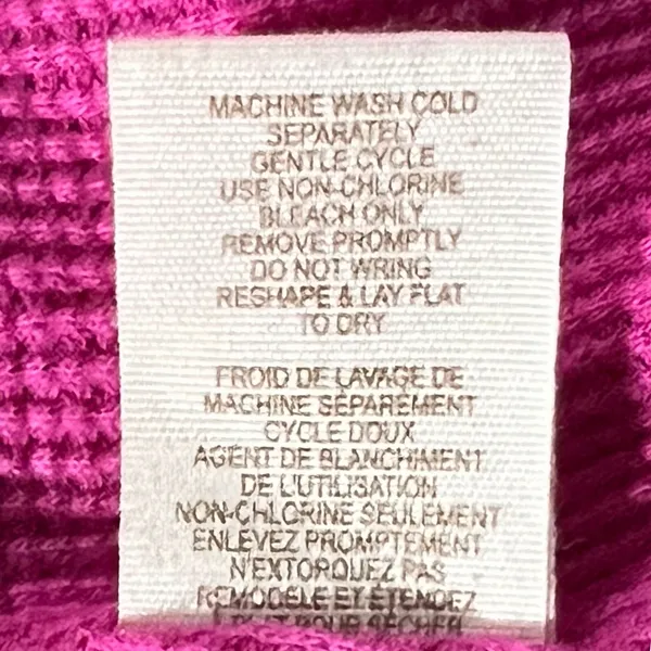 VTG Free People Quilted Hoodie Girl 12 Gray Colorblock Chevron Thermal Lined Zip - Image 6