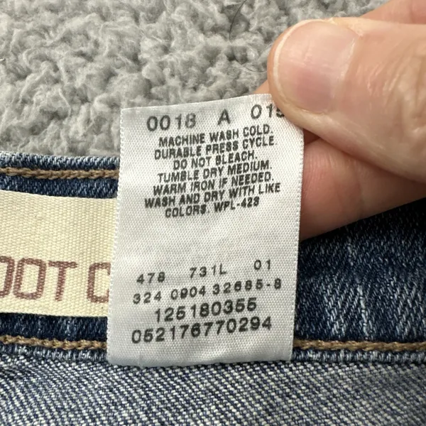 Y2K Vintage Levi's Nouveau 515 BootcutJeans Stretch Mid Rise Women's 8M x 29 - Image 6
