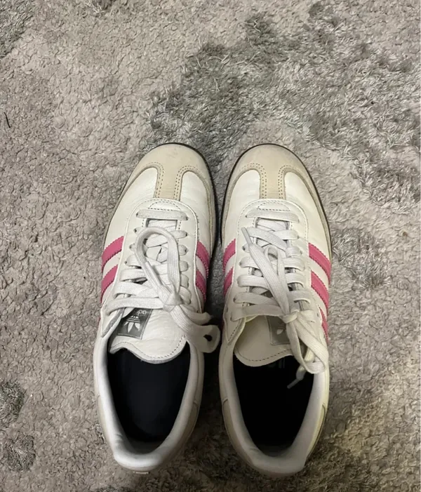 Adidas Pink Samba Sneakers - Image 4