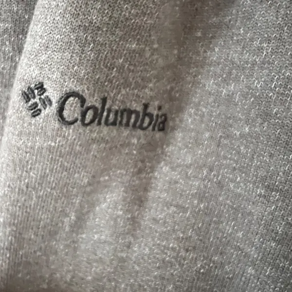Columbia Turtle Neck Sweatshirt, Vintage Plain long Sleeves Sweater Size Medium - Image 4