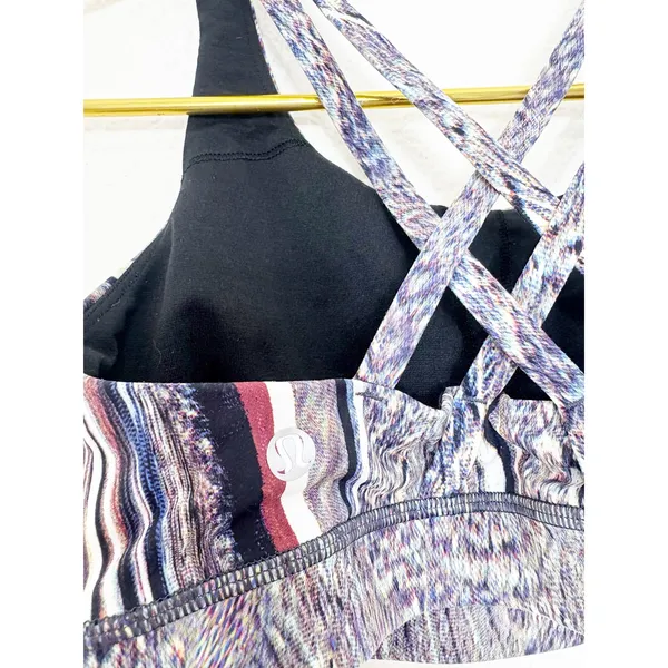 Lululemon Energy Nuxlux Sports Bra Polychromatic Energy Size 6 Workout - Image 11