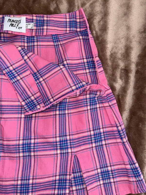 Princess Polly Pink Mini Skirt - Image 4